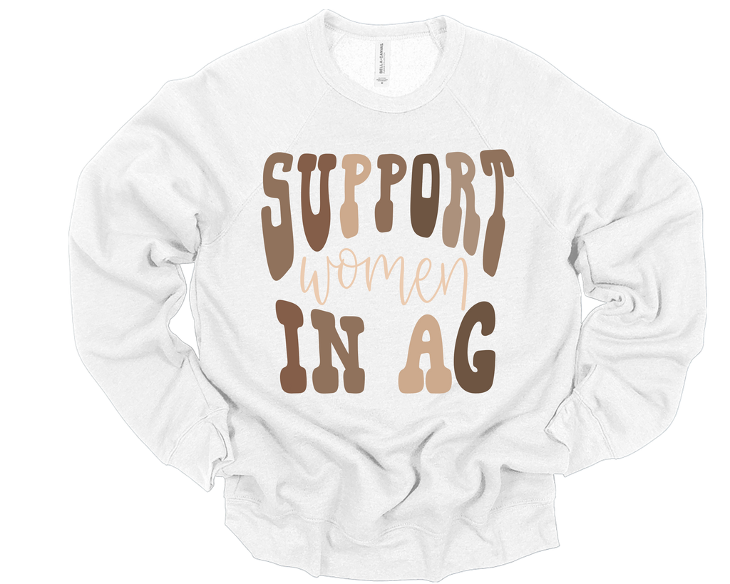 Women in Agriculture Crew Neck Neutral