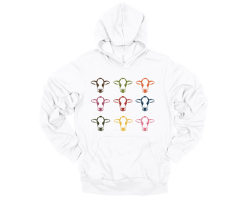 Steer Head Multi-Color Hoodie