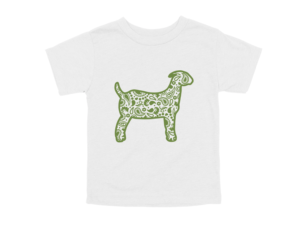 Bandana Goat T-Shirt Green