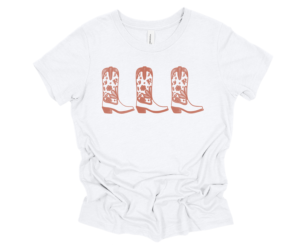 These Boots Youth T-Shirt Brown