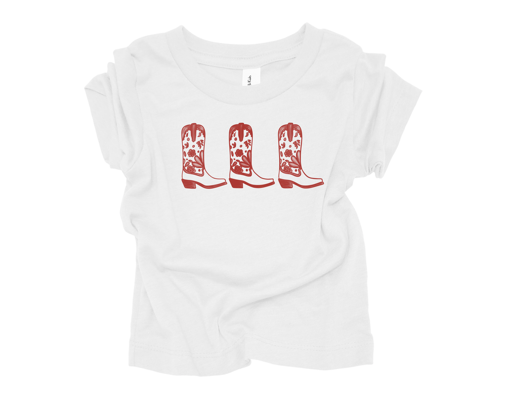 These Boots Infant T-Shirt Red
