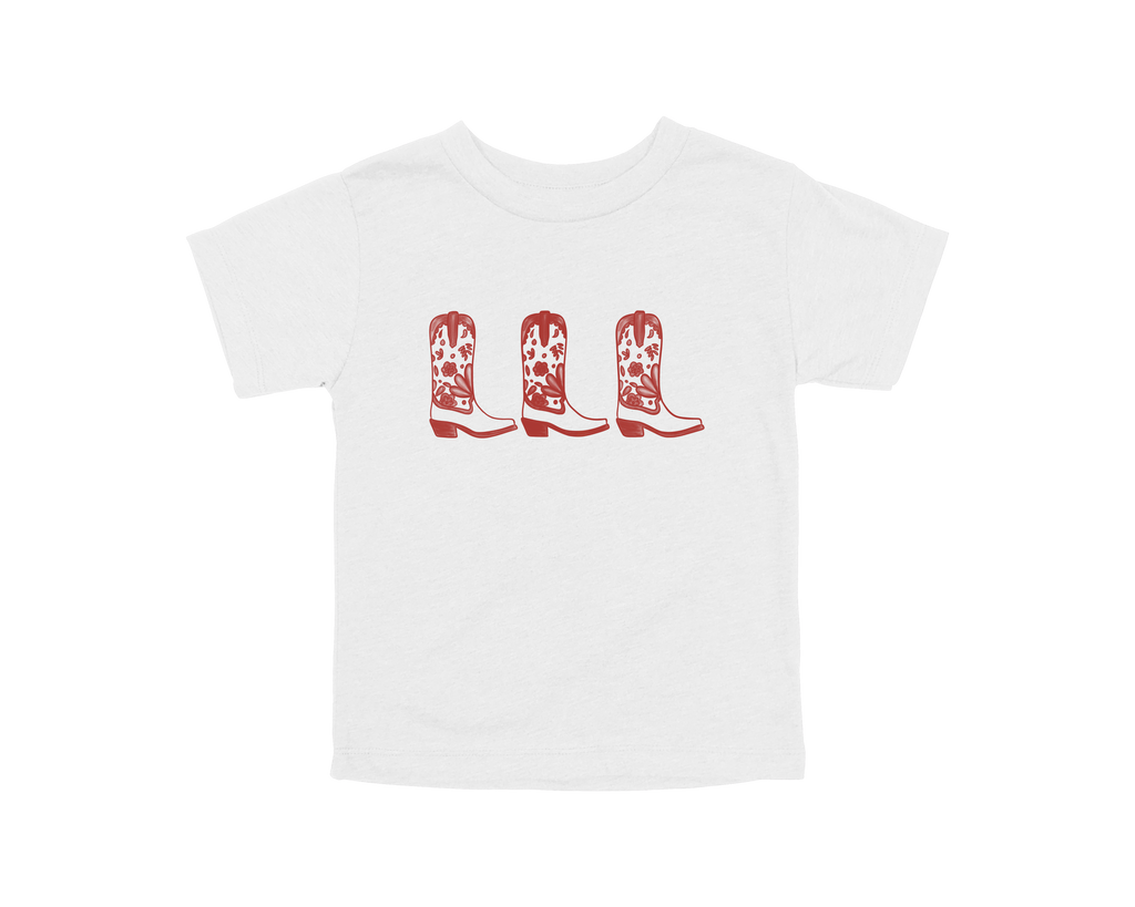 These Boots Toddler T-Shirt Red