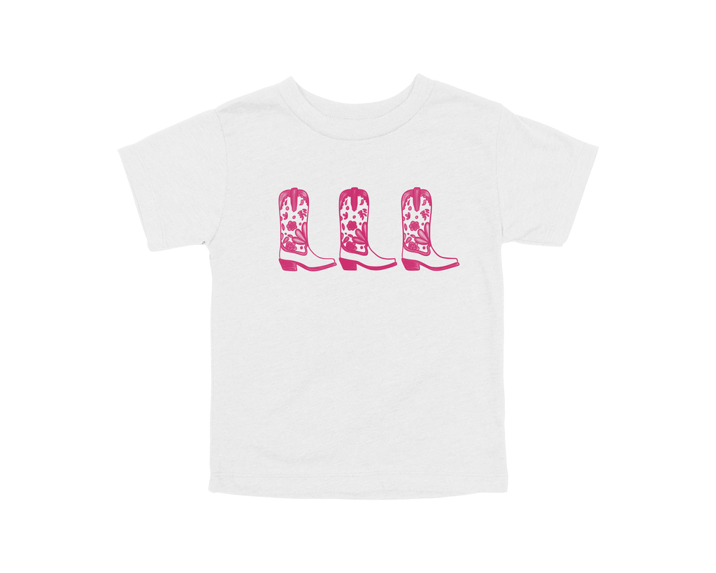 These Boots Toddler T-Shirt Pink